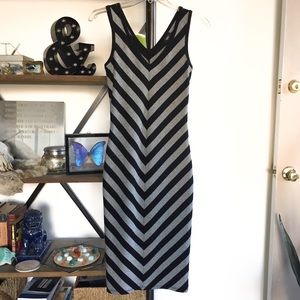 Long Striped Dress